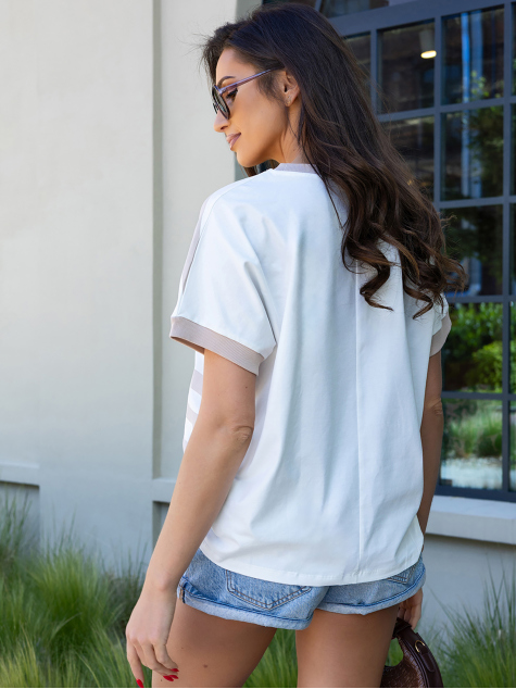 BLUSE NORELA BEIGE