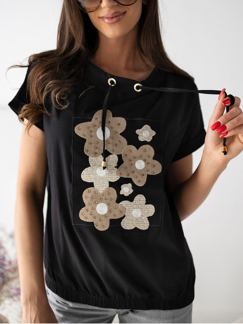 BLOUSE LUNERA BLACK