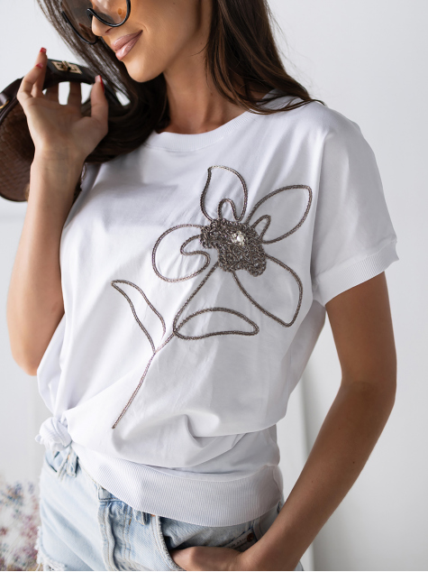 BLOUSE NALYA BLANC