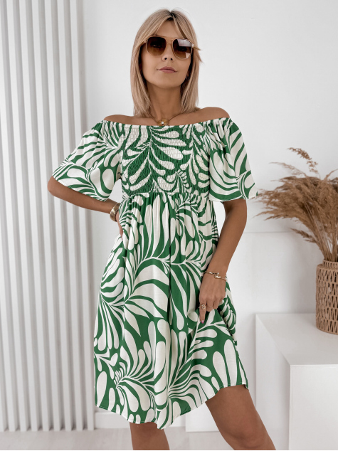 DRESS NALUENA GREEN