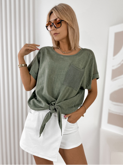 BLÚZKA KAYLA KHAKI