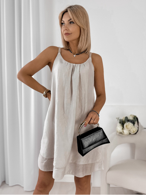 ROBE REESA BEIGE