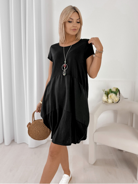 DRESS LUCENZA BLACK