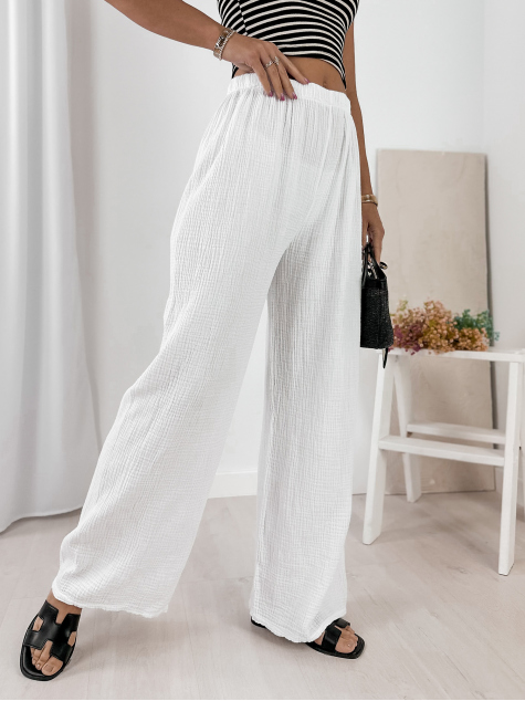 PANTALON CORSO BLANC