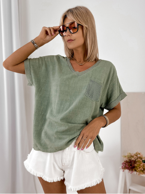 BLOUSE YORKINA KAKI