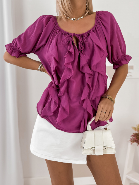 BLUSE DORCENA FUCHSIA