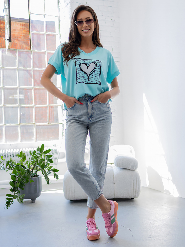 BLOUSE ELZANI MENTHE