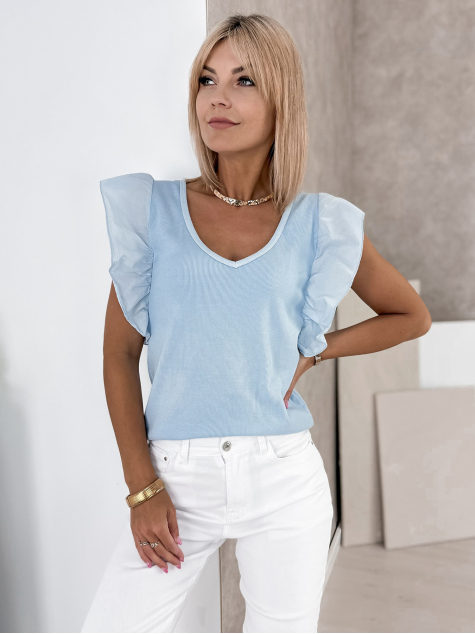BLŪZE TORILDE BLUE