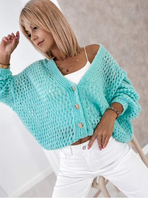SWEATER FJOLNA MENTHE
