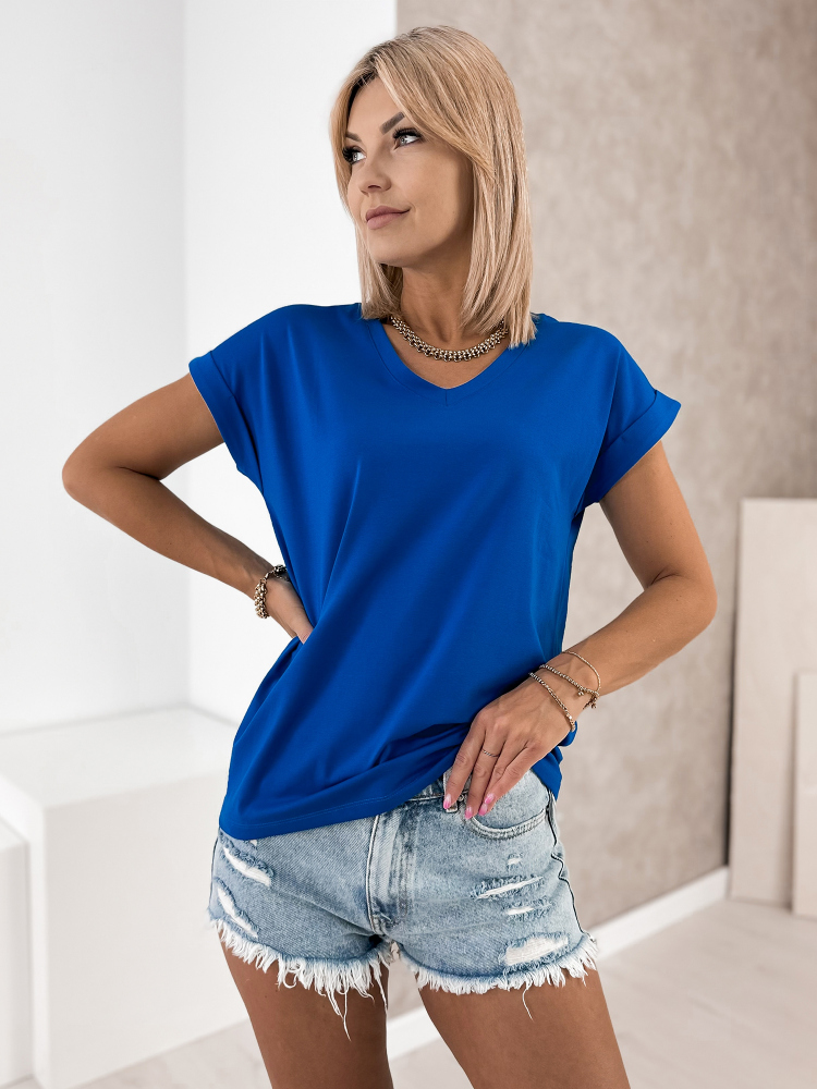 BLOUSE SYLAS CORNFLOWER BLUE