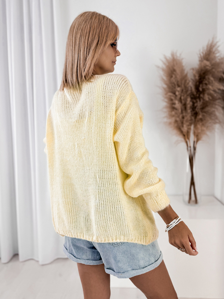 STRICKJACKE ANTILA GELB