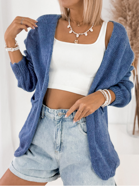 CARDIGAN ANTILA BLEU