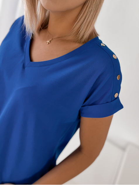 BLOUSE PATSY BLEUET