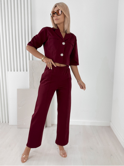 SET ANGELIQUE BURGUNDY
