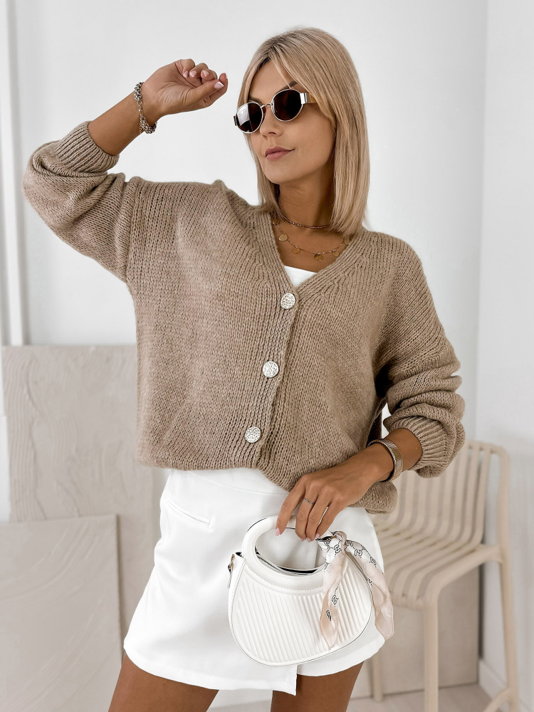 SWEATER LUCIA BEIGE FONCÉ