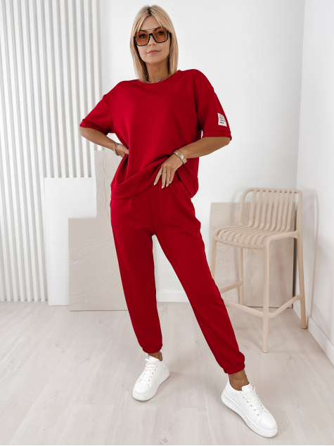 KOMPLET FOSCA DRESS ČERVENÝ