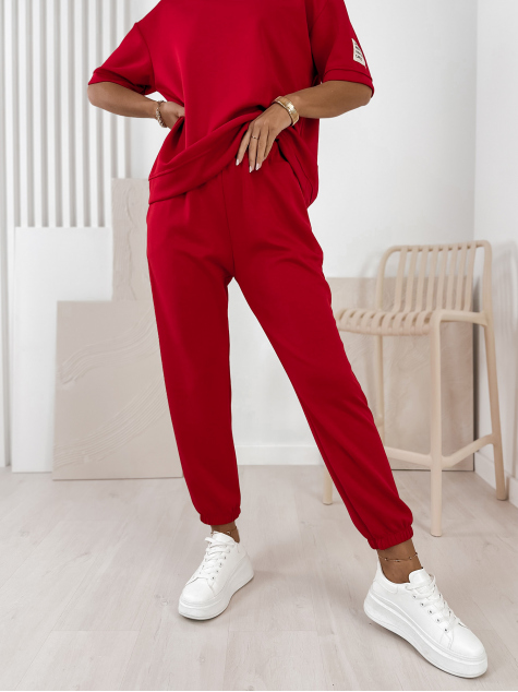 SET DRESS FOSCA RED