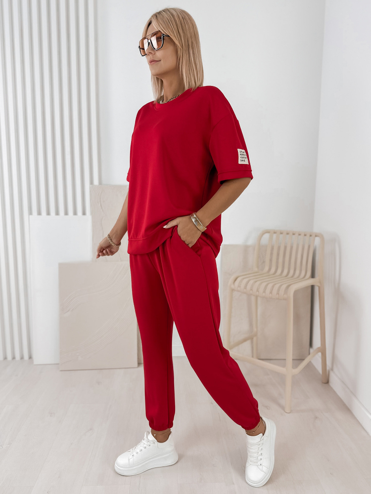 SET DRESS FOSCA RED