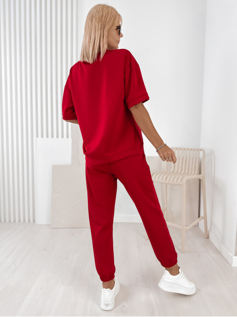 SET DRESS FOSCA RED