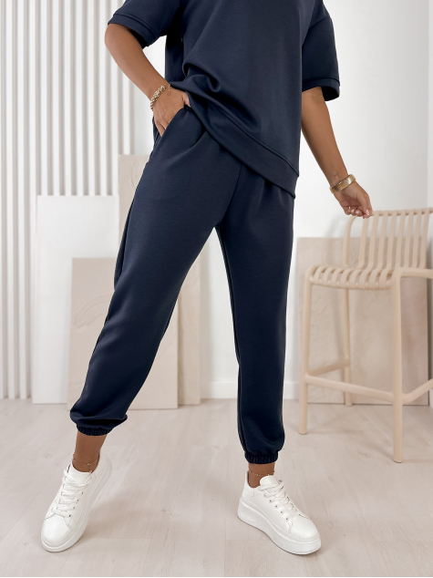 KOMPLET TEPLÁKOVÁ SÚPRAVA FOSCA NAVY BLUE