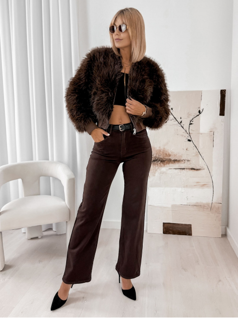VESTE MEUBLES LYNX BRUN