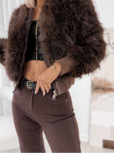 VESTE MEUBLES LYNX BRUN