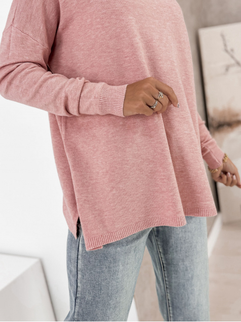 SWEATER TROMSO ROSE POUDRE