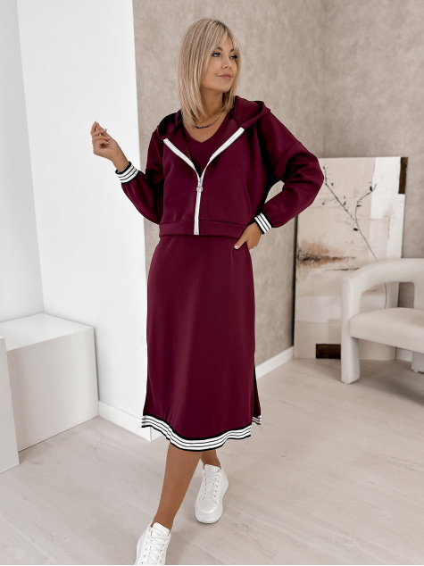 KOMPLEKTS HIKARI BORDO