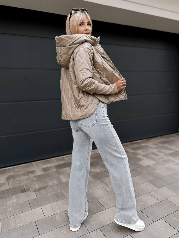 JACKE CRYSTAL DUNKELBEIGE
