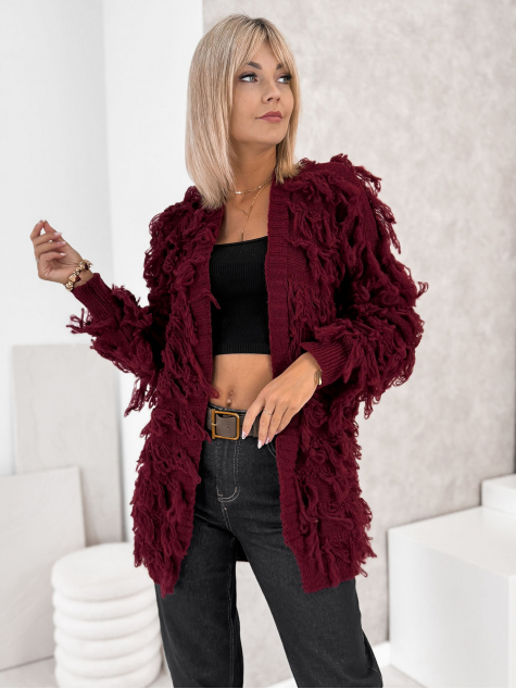 STRICKJACKE RAVISSE BORDEAUX