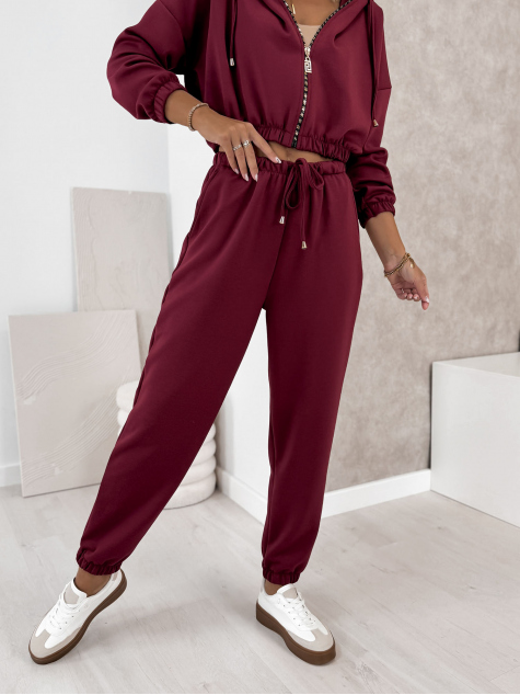 ENSEMBLE ROBE AMEDDA BORDEAUX