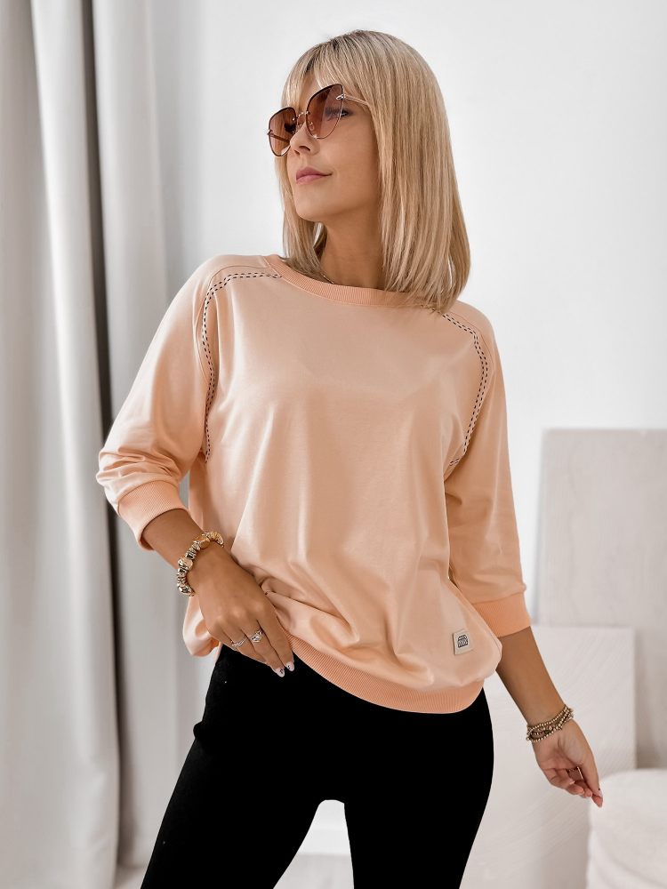 BLOUSE CONSTANCE PÊCHE