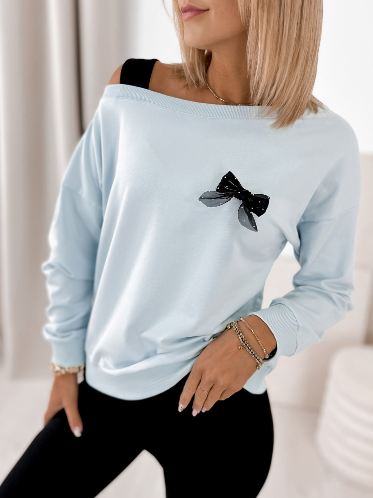 BLOUSE BRONTE BLUE
