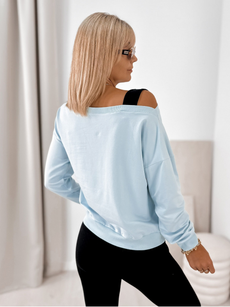 BLOUSE BRONTE BLUE