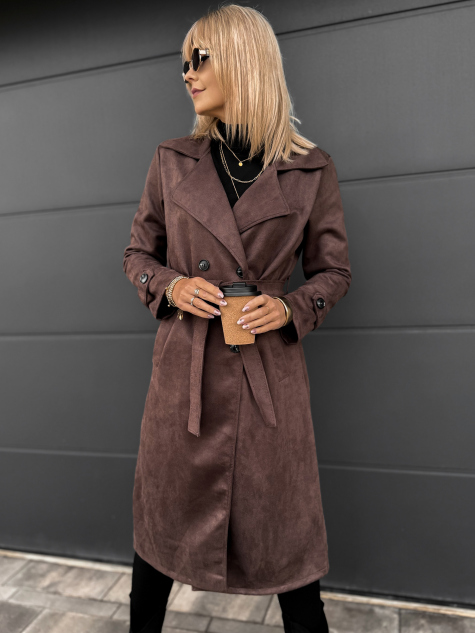 COAT AKRAM BROWN