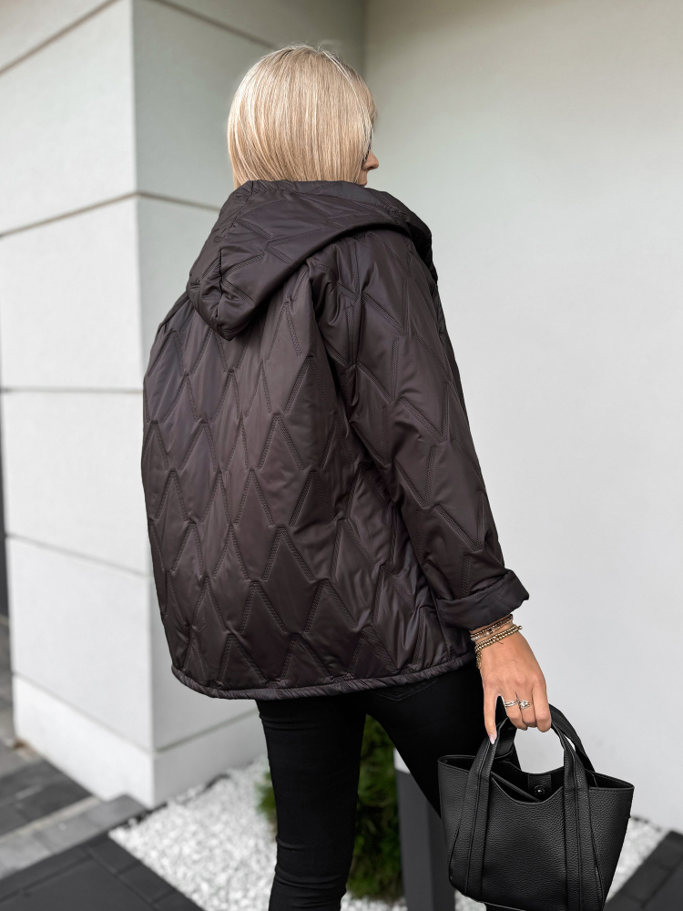 JACKET ELINOR DARK BROWN