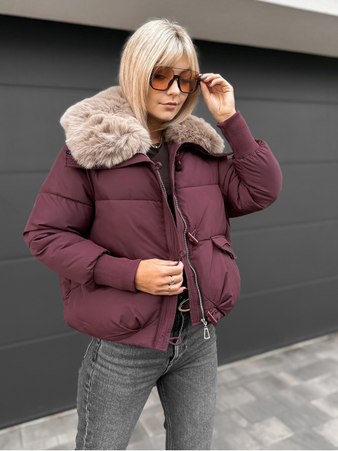 VESTE AURORA BORDEAUX