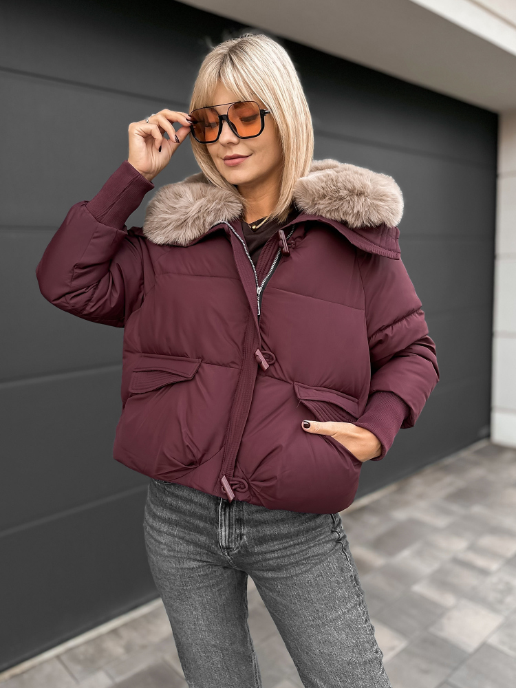 KABÁT AURORA BORDÓ