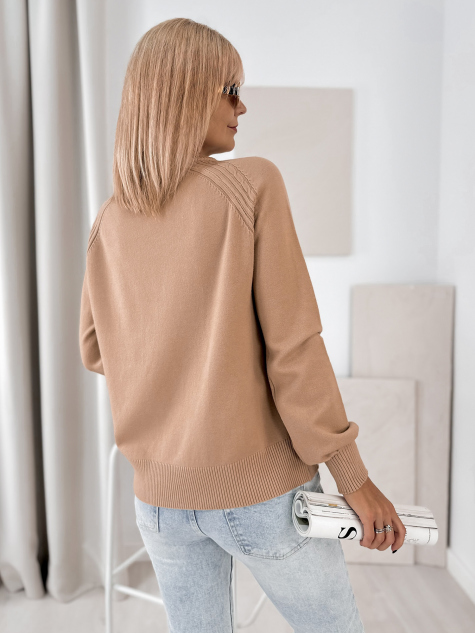 SWEATER FEDERICA CARAMEL