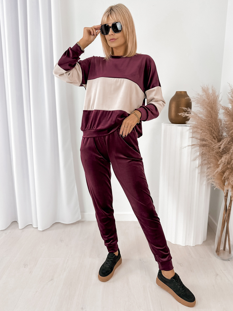 SET KLEIDER COSIMO BORDEAUX