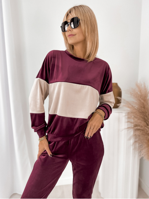 SET DRESS COSIMO BURGUNDY