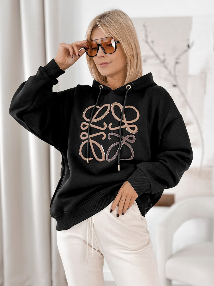 SWEATSHIRT VICENZA SCHWARZ