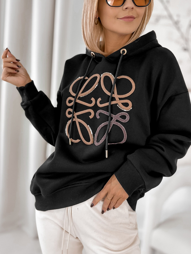 SWEATSHIRT VICENZA BLACK