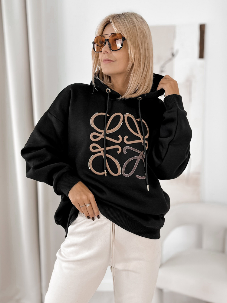 SWEATSHIRT VICENZA SCHWARZ