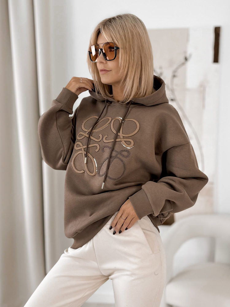 SWEATSHIRT VICENZA BROWN