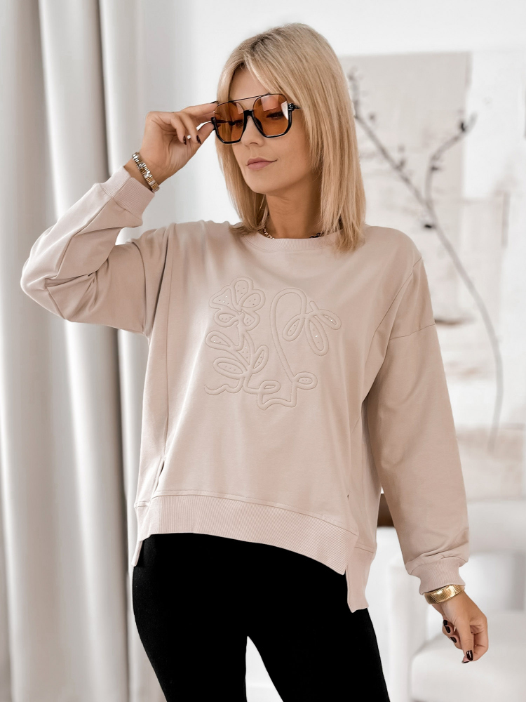 SWEATSHIRT TANCREDI BEIGE