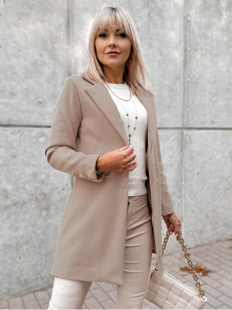 COAT LOULE LIGHT BROWN