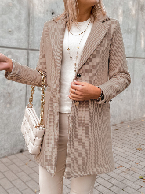 COAT LOULE LIGHT BROWN