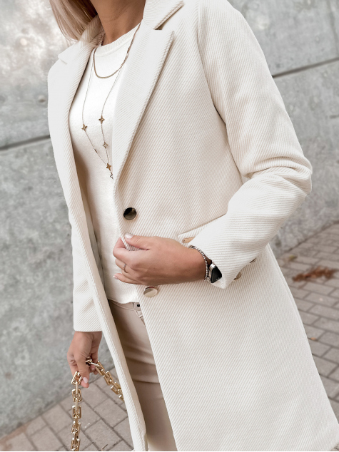 MANTEAU LOULE BEIGE CLAIR