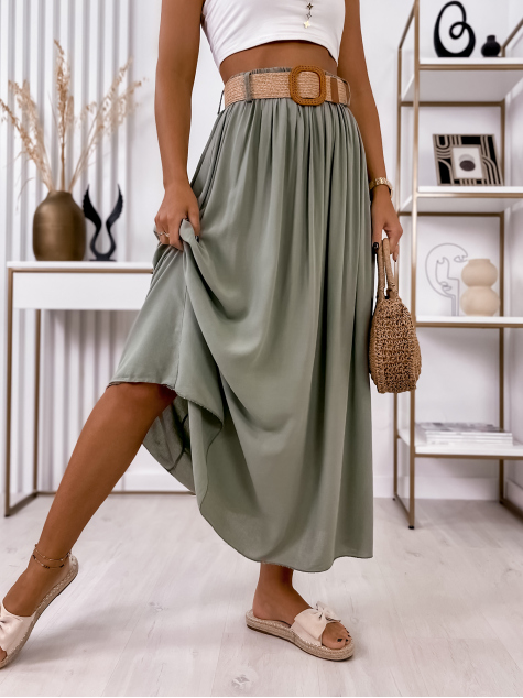 SZOKNYA BELLEVUE KHAKI